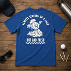 Pizza Slice Retro Golf Tee Shirt