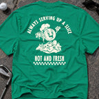 SERVING UP A SLICE Golf T-Shirt