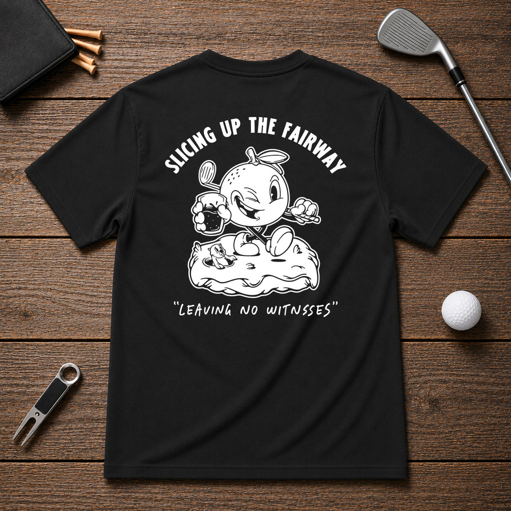 Breakfast Golf Orange Juice Golf Shirt