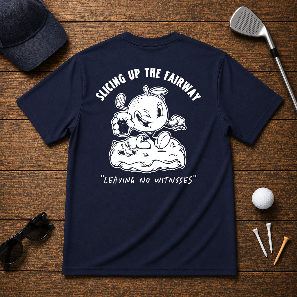 Breakfast Golf Orange Juice Golf Shirt