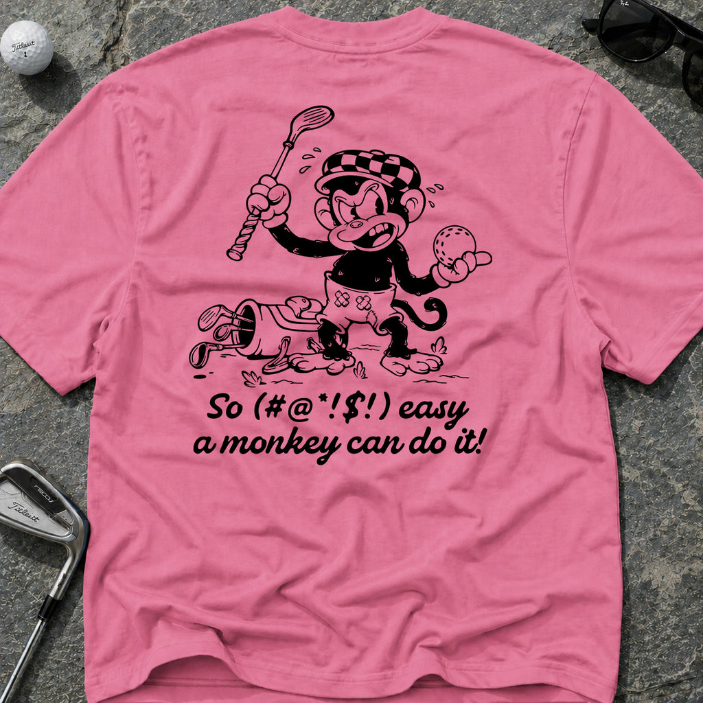 SO EASY MONKEY Golf T-Shirt