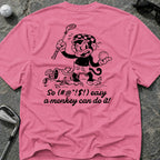 SO EASY MONKEY Golf T-Shirt