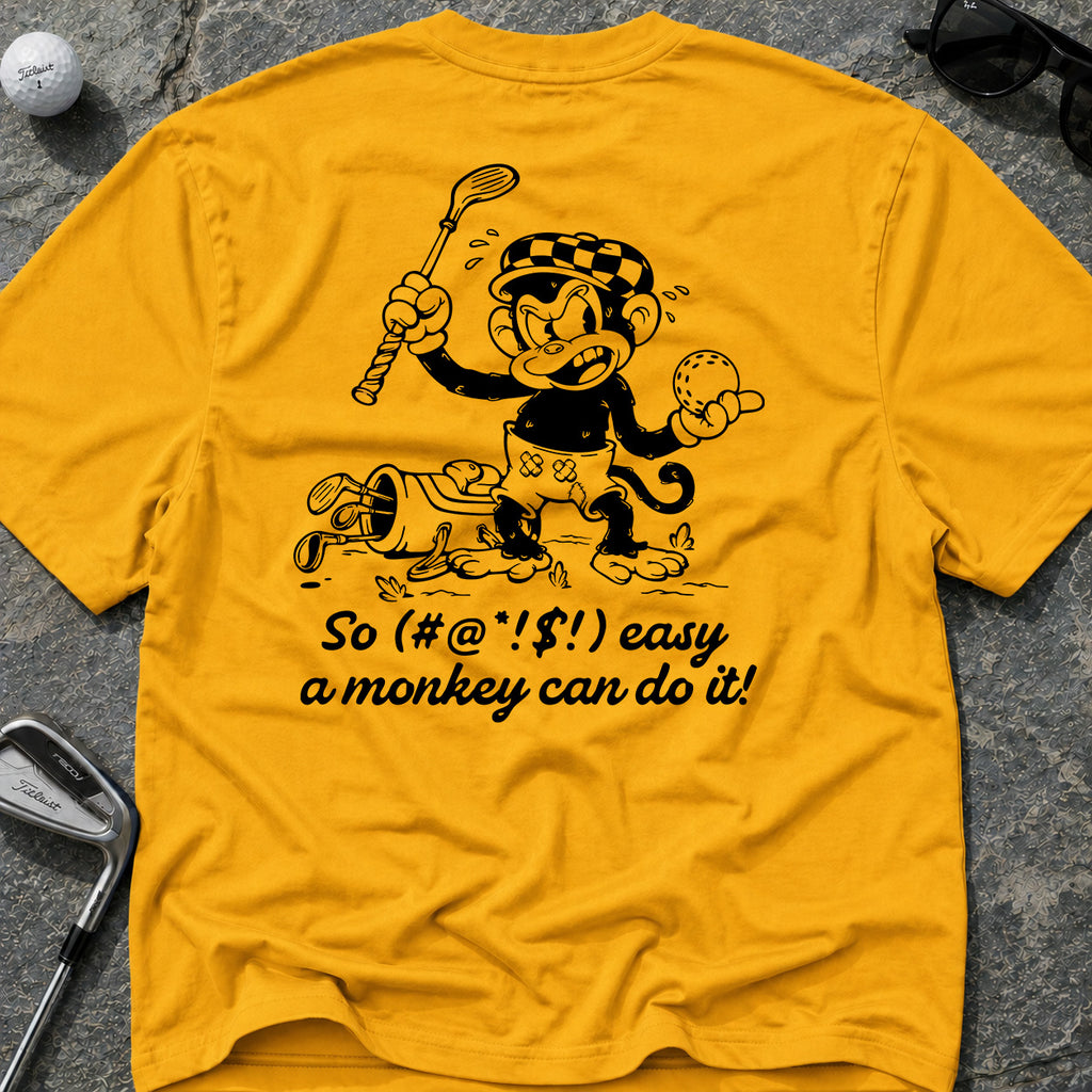 SO EASY MONKEY Golf T-Shirt