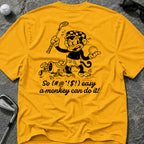 SO EASY MONKEY Golf T-Shirt