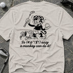 SO EASY MONKEY Golf T-Shirt