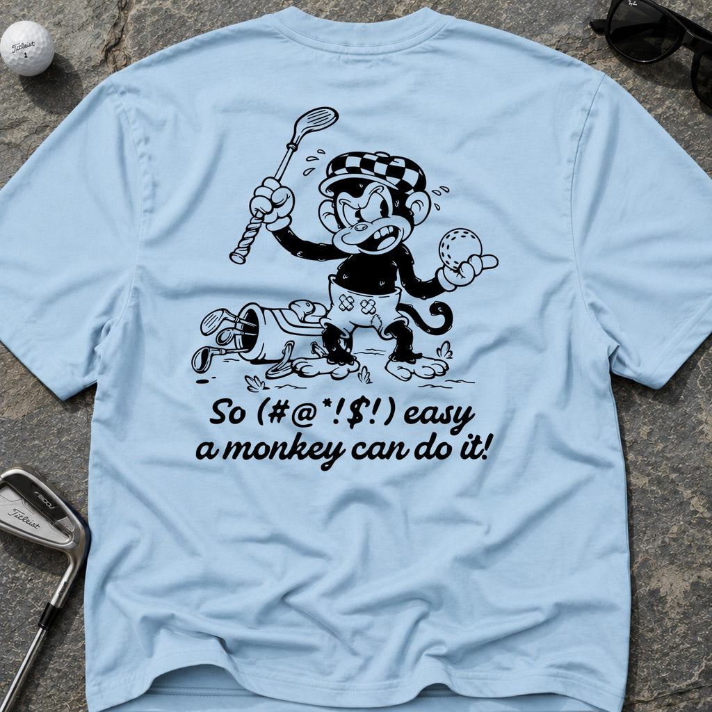 SO EASY MONKEY Golf T-Shirt