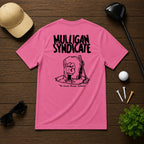 Funny sarcastic dead golfer with hand sticking out of the grave