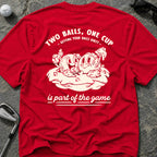 TWO BALLS ONE CUP Golf T-Shirt