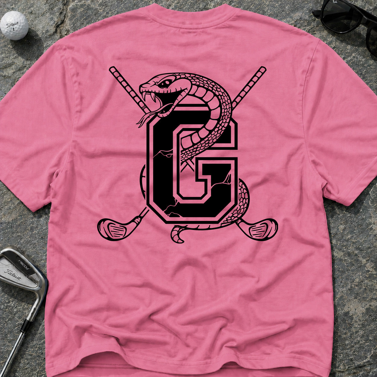 VARSITY GOLF SNAKE Golf T-Shirt